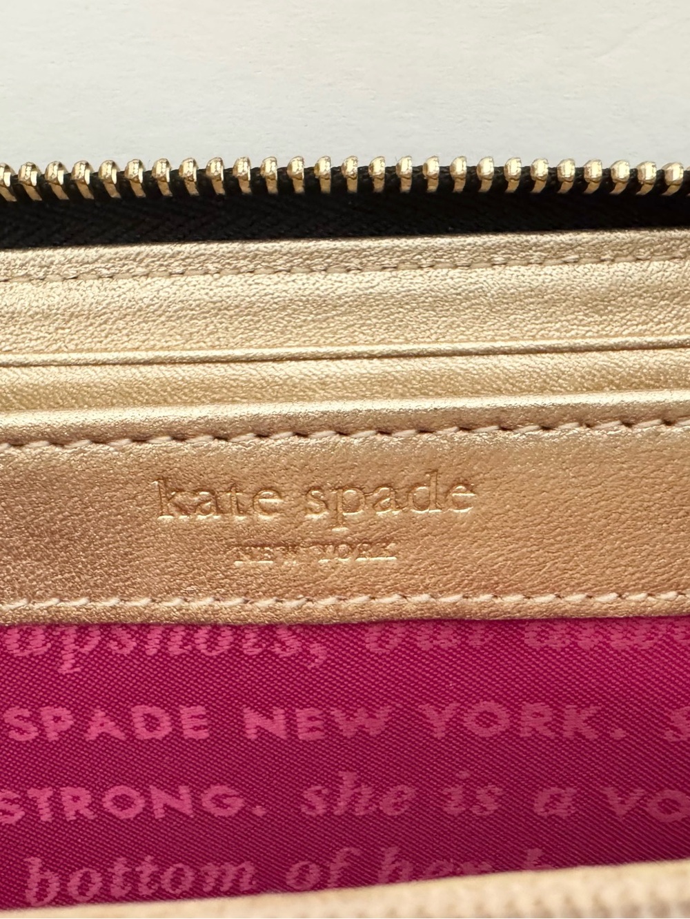 kate spade Chrissy Black Patent Wallet PWRU1184 - Picture 15 of 16